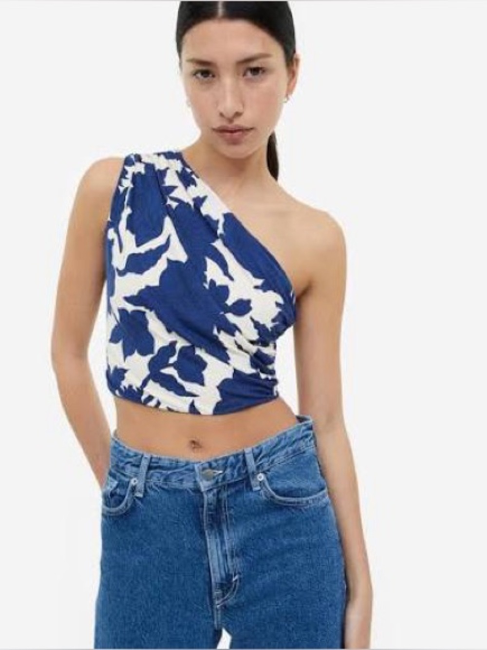 H&M one shoulder top